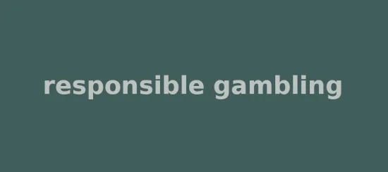 Responsible gambling information and safer play guidance